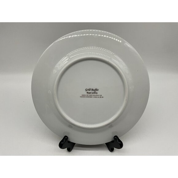 Gold Buffet Royal Gallery Purple Faberge Egg Dessert Plate and Coffee Cup Vintag - Picture 10 of 16